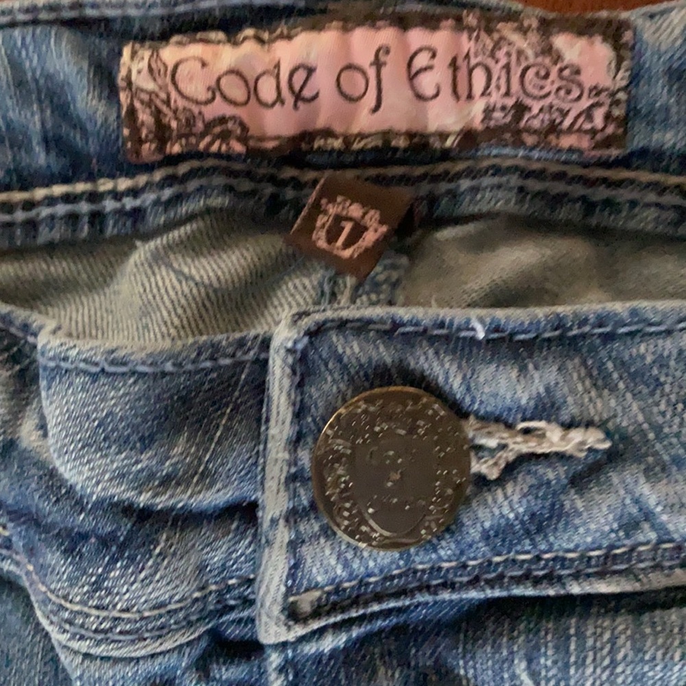 CODE OF ETHICS Blue Women’s Jeans Sz 1